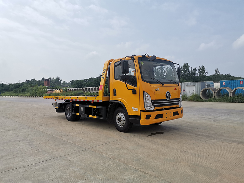 國六藍牌陜汽德龍清障車(重載型)