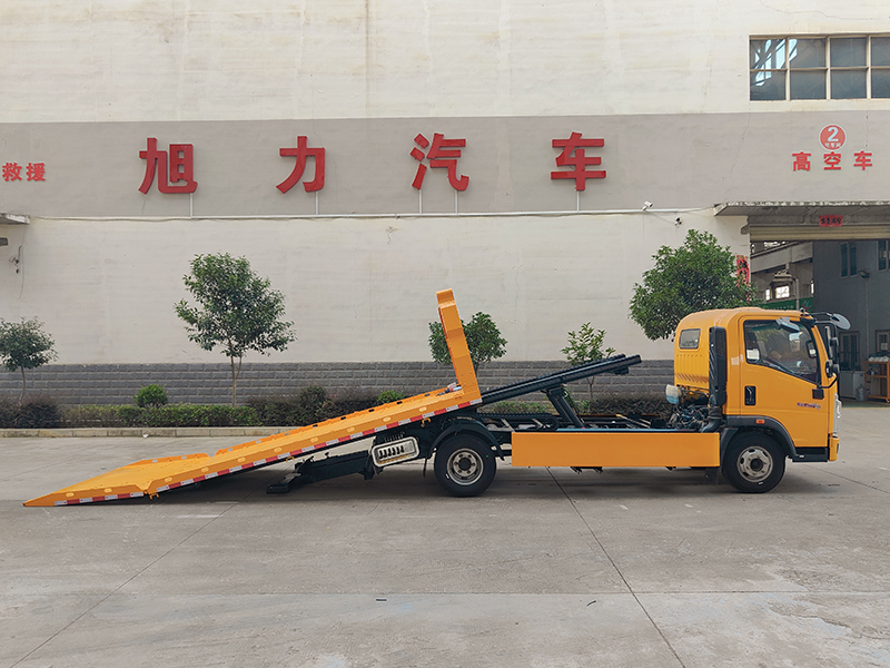 國六藍牌重汽豪沃悍將清障車(重載型)